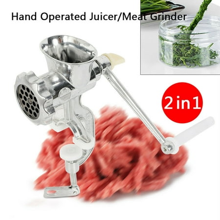 

Miumaeov Manual Wheatgrass Juicer Extractor Stainless Steel Manual Juicer for Juicing Meat press Wheat Grass Celery Kale Apple Grapes Fruit Vegetable