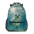 thumbnail image 4 of DIXRUYEE Backpack Schoolbag Playful Seal Dive Pattern 15L/18L 2-SIZE, 4 of 8