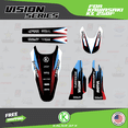 thumbnail image 4 of Kalair GFX Graphics Kit for Kawasaki KX250F (2006-2008) Vision Series, 4 of 5
