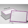 thumbnail image 6 of Inkdotpot Recipe Card 6x4 inch Single-Sided Recipe Design Cards Border Recipe Cards Wedding-Bridal Shower-Baby Shower- Pack of 50, 6 of 6