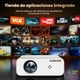 thumbnail image 5 of VUEKIME 【Enfoque Automático/1000ANSI】 Proyector 4K Pro Portátil, Android 13.0, Silencioso, 300 Pulgadas, 40000 Lúmenes, Soporte 4K, 2.4/5GHz WiFi 6, Bluetooth 5.2, Compatible con iOS/Android/PC/PS5, 5 of 5