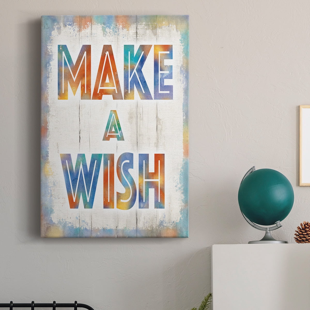 Make A Wish Premium Gallery Wrapped Canvas - Ready to Hang