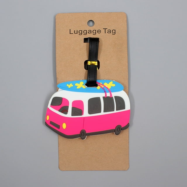 Travel Accessories Beautiful Rainbow Luggage Tag Silica Gel Suitcase ID Addres Holder Baggage Boarding Tag Portable Label 23