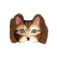 thumbnail image 2 of DIY Cats Face Mask Kit Includes Blank Cats Mask Faux Fabric And Plastic Mesh For Holiday Decorations, 2 of 8