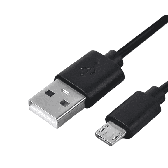 GJX USB Cable Efficient Charging Android Charger Cable,Micro USB Cable with Data Transfer Capability,Black