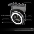 thumbnail image 2 of DNA Motoring For 03-07 GMC Sierra 1500 2500 3500 Clear LED Halo Projector Fog Lights +Wiring Switch Kit, 2 of 7