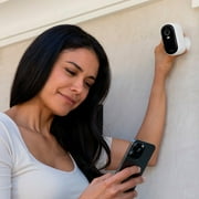 Arlo VMC3052100NAS - Wire-Free Security Camera - 1-Cam - White - Essential XL Outdoor Camera 2K (2nd Generation)