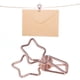 thumbnail image 5 of Clips de Carpeta ANGGREK 100 Piezas Forma de Estrella Hueco Dibujos Animados, 5 of 8