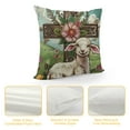 thumbnail image 4 of PHYHOO Easter Decorative Throw Pillow Covers, Faith This Home All Who Enter Outdoor Home Decor, Oh Come Let Couch Cushion Case, 4 of 5