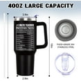 thumbnail image 6 of Math Tumbler with Handle For Men 40OZ Math Nutrition Gift Stainless Steel Cups Teacher''s Day Gift Funny Saying Insulated Tumblers Gifts For Teacher Black Math Mugs with Non-Slip, 6 of 6