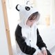 thumbnail image 1 of Traje de Kigurumi para niños, disfraz de conejo, elefante, murciélago, pijama de Navidad con cremallera, 1 of 4