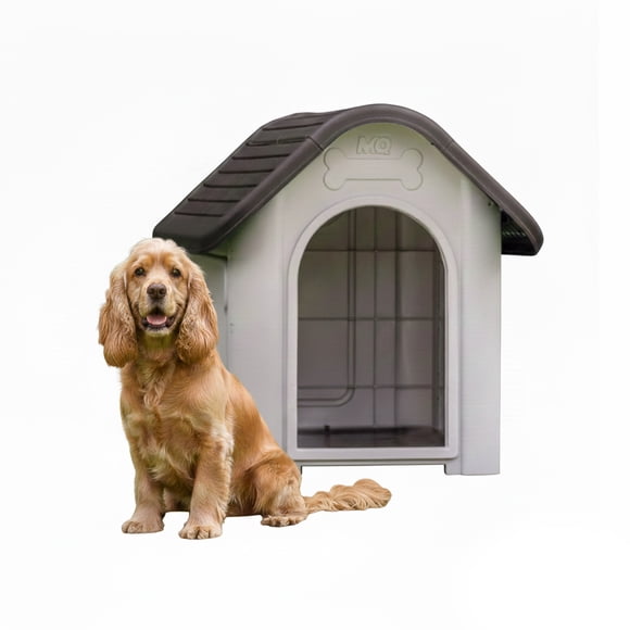 Casa Para Perro Mediana + Plato Wengue MQ 600-W