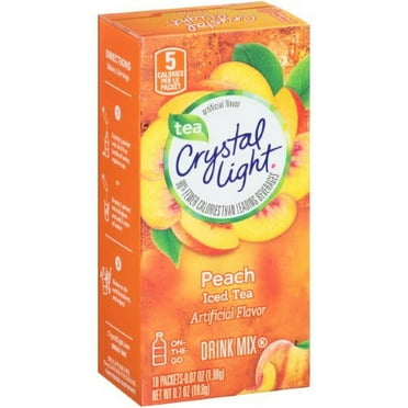 Crystal Light on-the-Go, Peach Tea (Pack of 2)