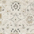 thumbnail image 4 of Hauteloom Neutral Collection Moelfre Minimalist Floral Living Room Bedroom Area Rug - Modern Traditional Farmhouse Carpet - Cream, Beige, Grey - 6'7" x 9'6", 4 of 6