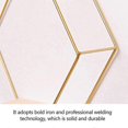 thumbnail image 5 of Metal Wire Wall Shelf Home Decor Storage Floating Round Multi-Section Shelf, 5 of 5
