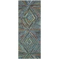 thumbnail image 3 of SAFAVIEH Nantucket Collection NAN607A Handmade Blue Rug, 3 of 10