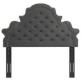 thumbnail image 4 of Modway Diana Tufted Performance Velvet King/California King Headboard in Charcoal, 4 of 10