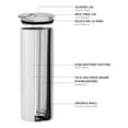 thumbnail image 4 of Vasos de Sublimación de 20 Onzas Flaco Recto, Acero Inoxidable para Sublimación en Blanco Vaso Delgado, Paquete de 8, 4 of 5