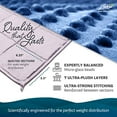 thumbnail image 5 of Quility Premium Weighted Blanket with Soft Cotton Cover, 86"x92", 20 lbs, Gray, 5 of 7