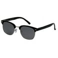 thumbnail image 2 of Classic "The Executive" Semi-Rimless Bifocal Reading Sunglasses for Men an Women - Black - 1.25, 2 of 5