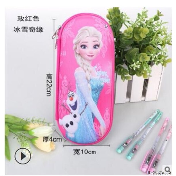 Moda Disney frozen princesa niña niños jardín de infantes adolescente mochilas escolares niños estudiante elsa mochilas Bookbag Gao Jinjia LED