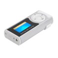 thumbnail image 1 of Mp3 Mini Mp3 Player Aluminum Alloy Portable Sports Mp3 Flashlight Mini Backclip Lcd Mini Screen Music Media PlayerSilver, 1 of 8
