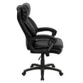 thumbnail image 6 of Flash Furniture High Back Black LeatherSoft Executive Swivel Ergonomic Office Chair with Plush Headrest, Extensive Padding and Arms, 6 of 8