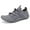 Gray, variant on AUXDIQ Water Shoes Outdoor Quick Dry Unisex Sports Aqua Shoes for Beach Diving Snorkeling Surfing Mens Womens