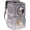 Grey, variant on 2-in-1 Pet Carrier Backpack for Two Cats or One Dog, Double-Layer 2 Compartment Carry Bag to Transport Small Animals Traveling and Hiking, Space Capsule Clear Bubble Dome