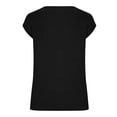 thumbnail image 4 of Birdeem Mode Décontractée pour Femmes Chemises Imprimées Manches Courtes Tee-Shirt Ample Grande Taille Blouse Col en V, 4 of 6