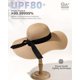 thumbnail image 2 of Womens Sun Straw Hat Wide Brim UPF 80 Summer Hat Foldable Packable Floppy Beach Hats for Women, 2 of 5