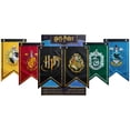 thumbnail image 1 of Decoraciones para fiestas, pancartas de Harry Potter, banderas de Hogwarts, 6, 1 of 6