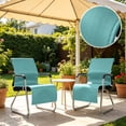 thumbnail image 5 of Summer Ice Silk Chair Cushion with Backrest, Breathable Non- Integrated Seat Cushion for Office and Home, Cool Seat Pad for Long Sitting Hours on Desk & Gaming Chairs, 5 of 5