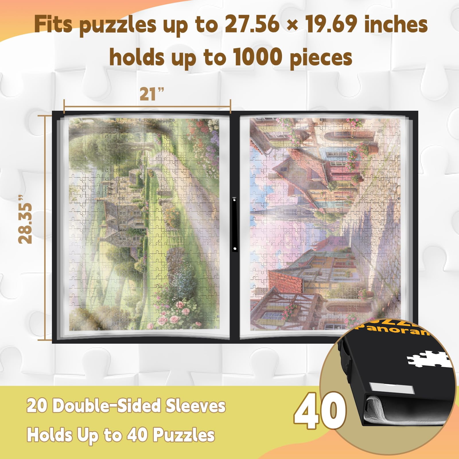 Puzzle Storage Folder for 1000pcs