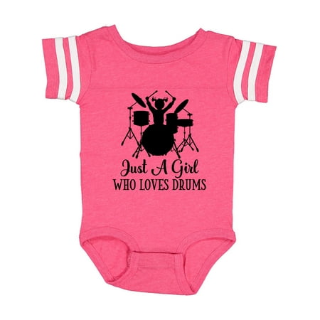 

Inktastic Drummer Music Gift for Girls Gift Baby Girl Bodysuit
