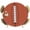 Brown, variant on Baseball Sport Round Tablecloth 45-54 Inch Round Fitted Table Cloth with Elastic Edge, Modern Abstract Stitching Red Lines Waterproof Table Cover Protector for Outdoor Picnic Party Dining