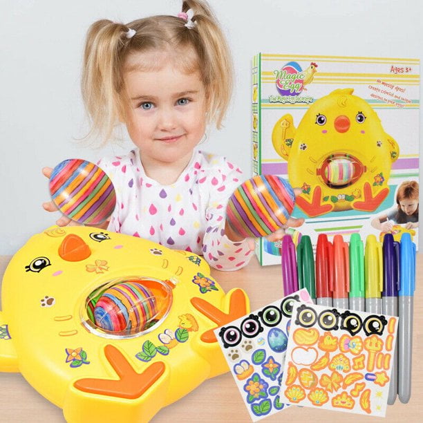 JinLinly Easter Egg Decorating Machine Easter Egg Decor DIY Painting