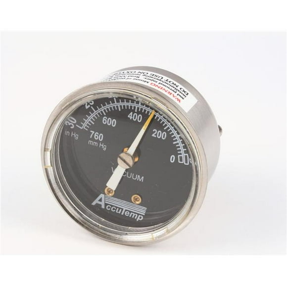 Accutemp AT0H-2614-1 3.1 x 3.25 x 3.1 in. Jauge de Vide