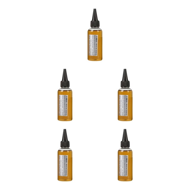 Naiovety Lubricantes para cinta de correr, aceite lubricante, cadena de bicicleta multiusos, suministro de grasa para engranajes para máquinas de coser, No.1 5piezas Naiovety CBP229648