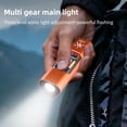 thumbnail image 3 of Flashlight with Red Laser Rechargeable LED, Magnetic Work Light with COB Side Light, 13 Modes Portable Waterproof Flashlight for Camping, Car Repair, Emergency, 3 of 10