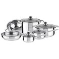 thumbnail image 2 of Magefesa Vesta 10 Piece Non-Stick Stainless Steel Cookware Set, Polished, 2 of 9