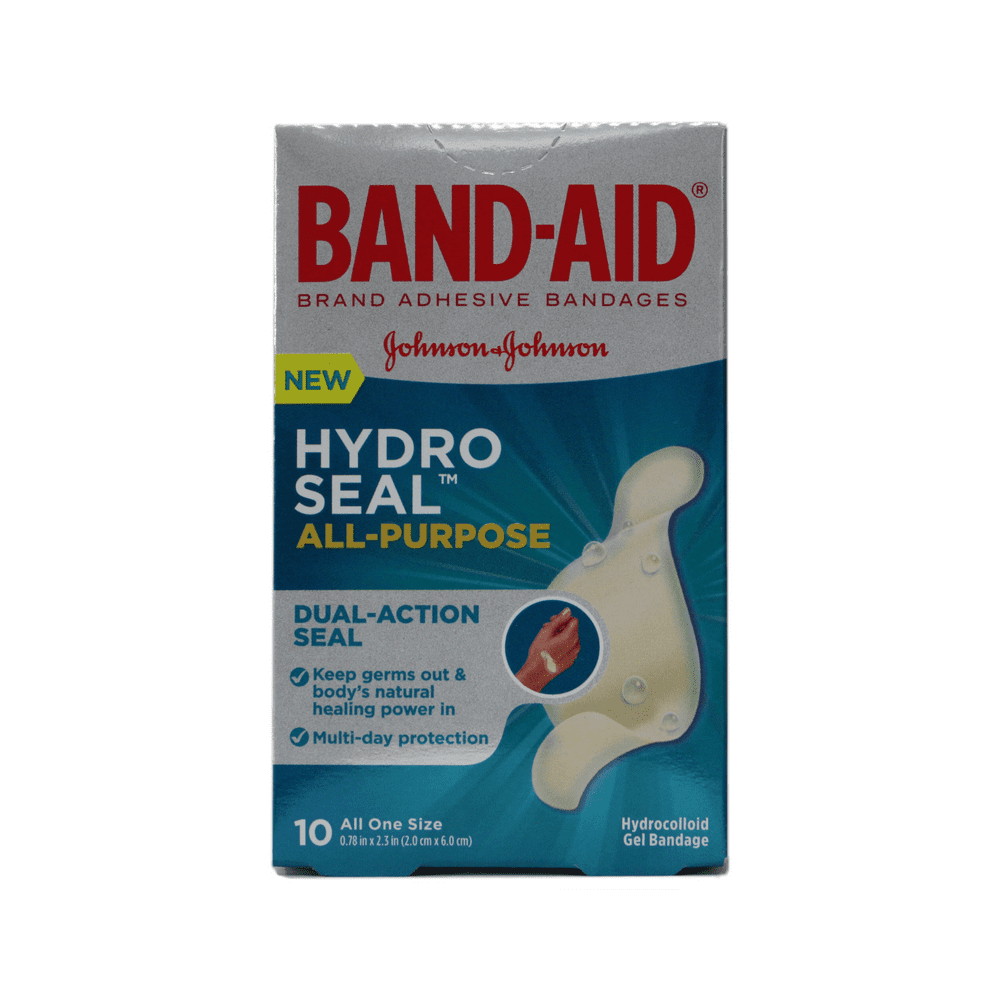 BandAid Hydro Seal All Purpose DualAction Seal Hydrocolloid Gel