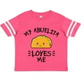 thumbnail image 3 of Inktastic My Abuelita Loves Me with Taco Illustration Boys or Girls Toddler T-Shirt, 3 of 5