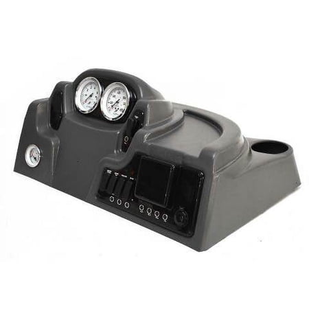 Crestliner Boat Dash Console Panel 2212649 | 1800 Kodiak Mercury Gray