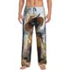 thumbnail image 1 of Balery Cat In Sun Hat Pantalones de pijama para hombre, pijama ultraligero, pantalón de descanso-X-Large, 1 of 6