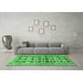 thumbnail image 3 of Ahgly Company Indoor Rectangle Persian Emerald Green Traditional Area Rugs, 3' x 5', 3 of 4