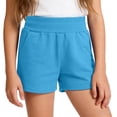 thumbnail image 2 of XXWXYD Kids Cotton Athleti𝖼 Shorts Pull On Elastic High Waist Workout Soft Running Clothes Breathable Quick-Dry Sportswear Gym Activewear Play for 3-16 Years, 2 of 9