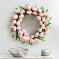 thumbnail image 3 of Huiyi Artificial Tulips Flowers Fake Flowers, 20 Faux Flower Tulips BouquetsTulip Bouquet Latex Tulips Real Touch for Party Home Wedding Decoration and DIY Decor (Candy Pink), 3 of 6