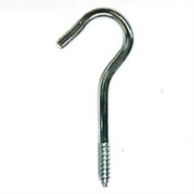 Hindley 10484 15/16" Zinc Plated Round End Screw Hook Pack of 100