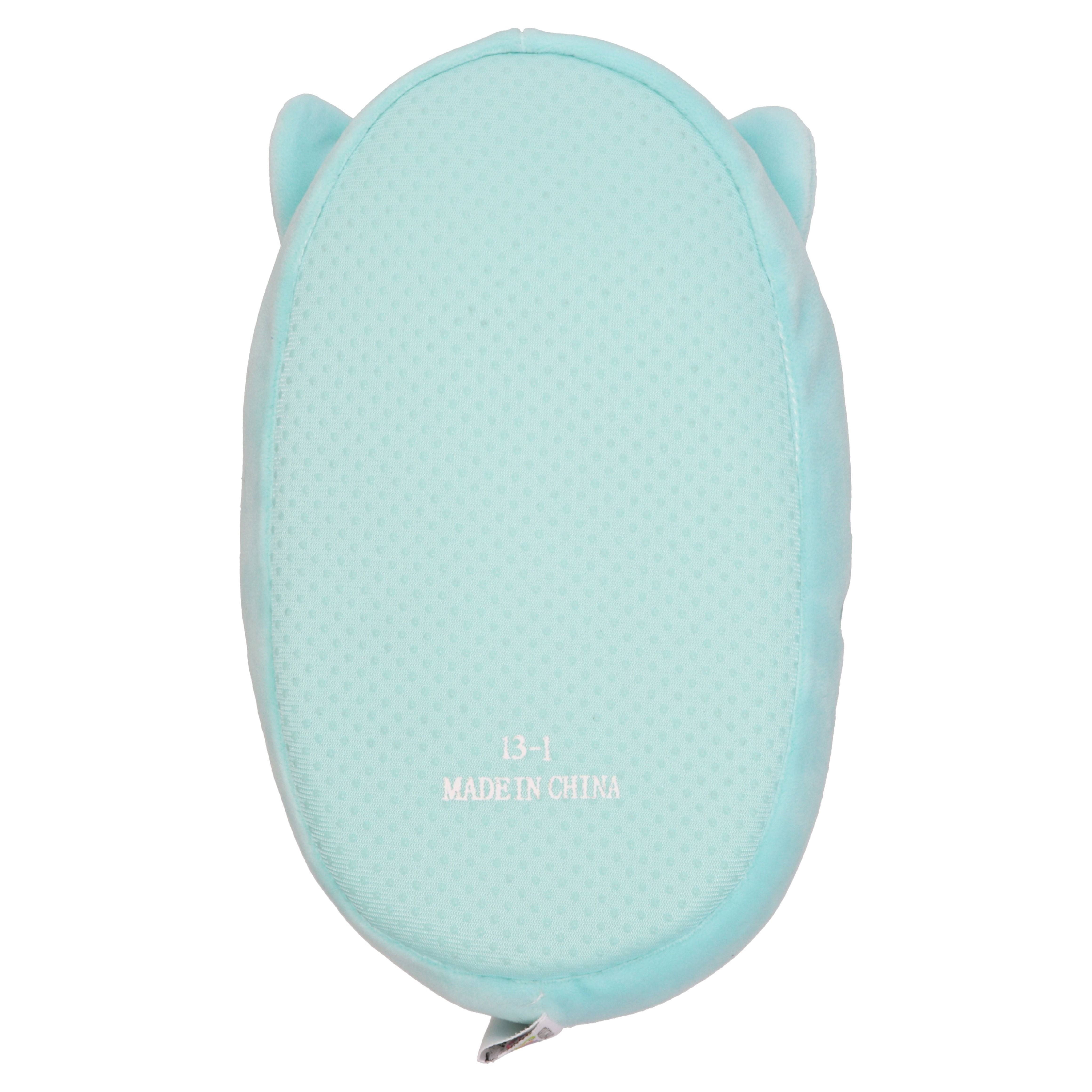 Squishmallows Kids Teal Cat Slipper